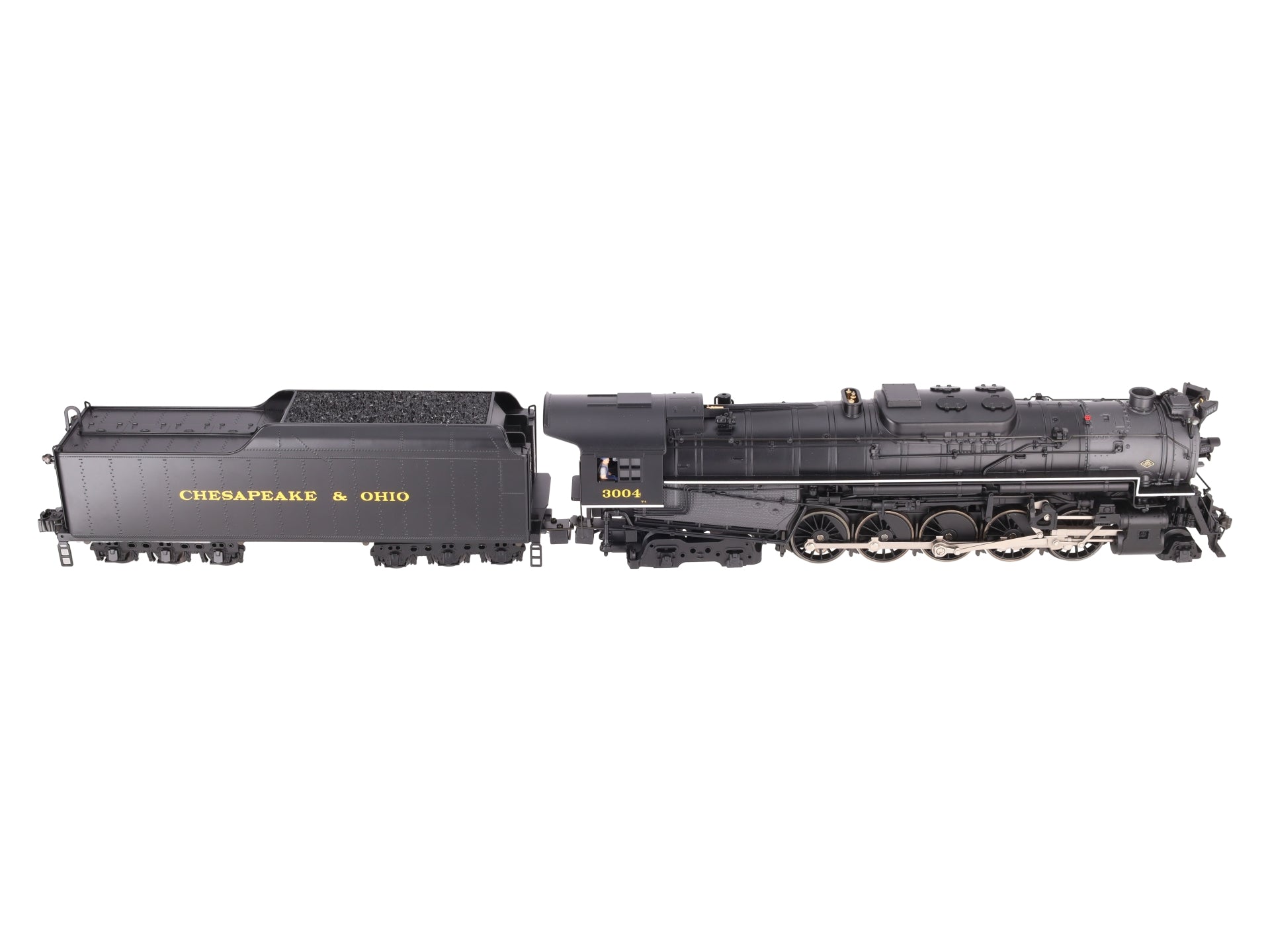 Lionel 6-28079 O Chesapeake & Ohio Texas 2-10-4 Steam Locomotive & Tender #3004 EX/Box
