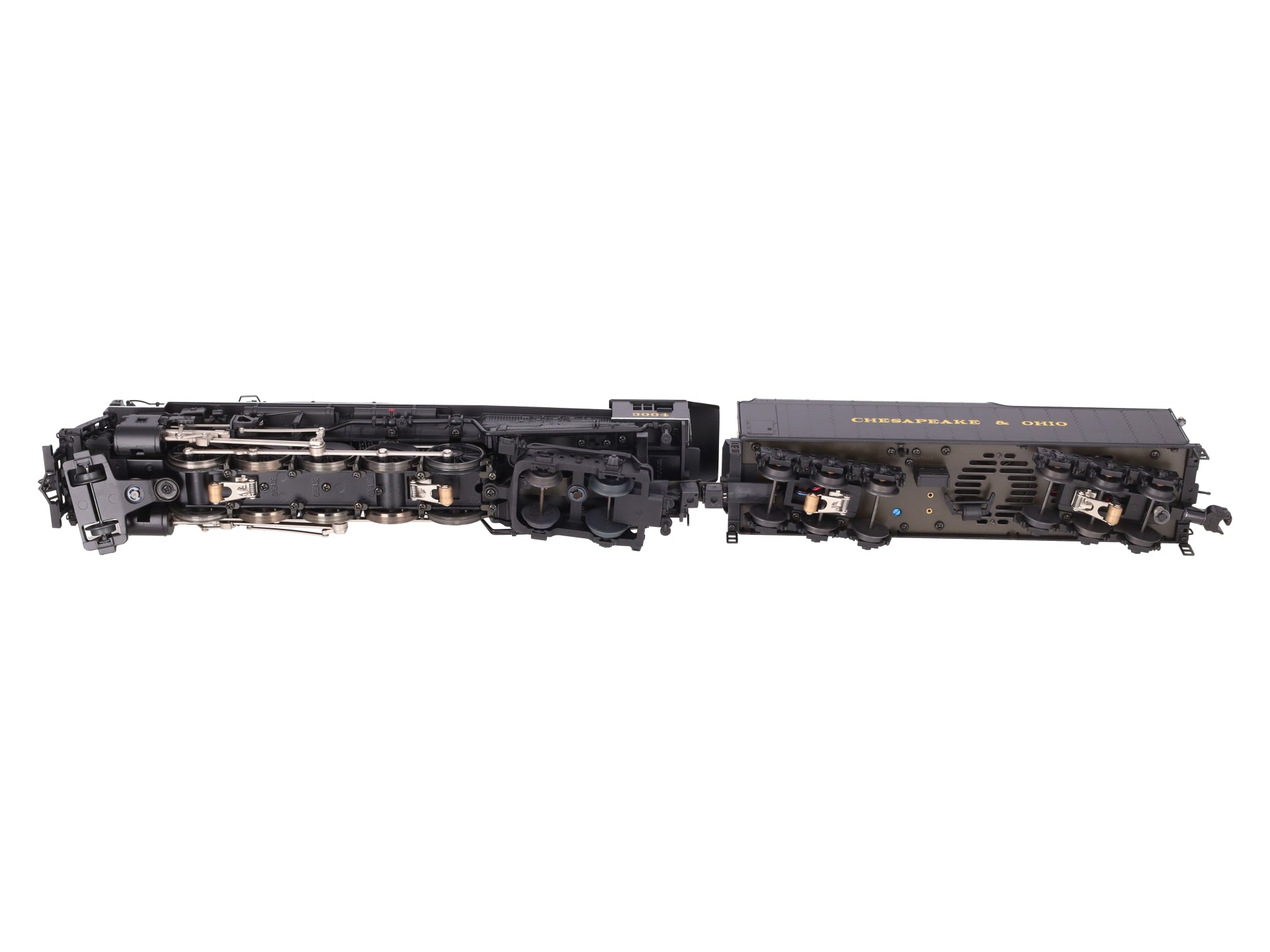 Lionel 6-28079 O Chesapeake & Ohio Texas 2-10-4 Steam Locomotive & Tender #3004 EX/Box