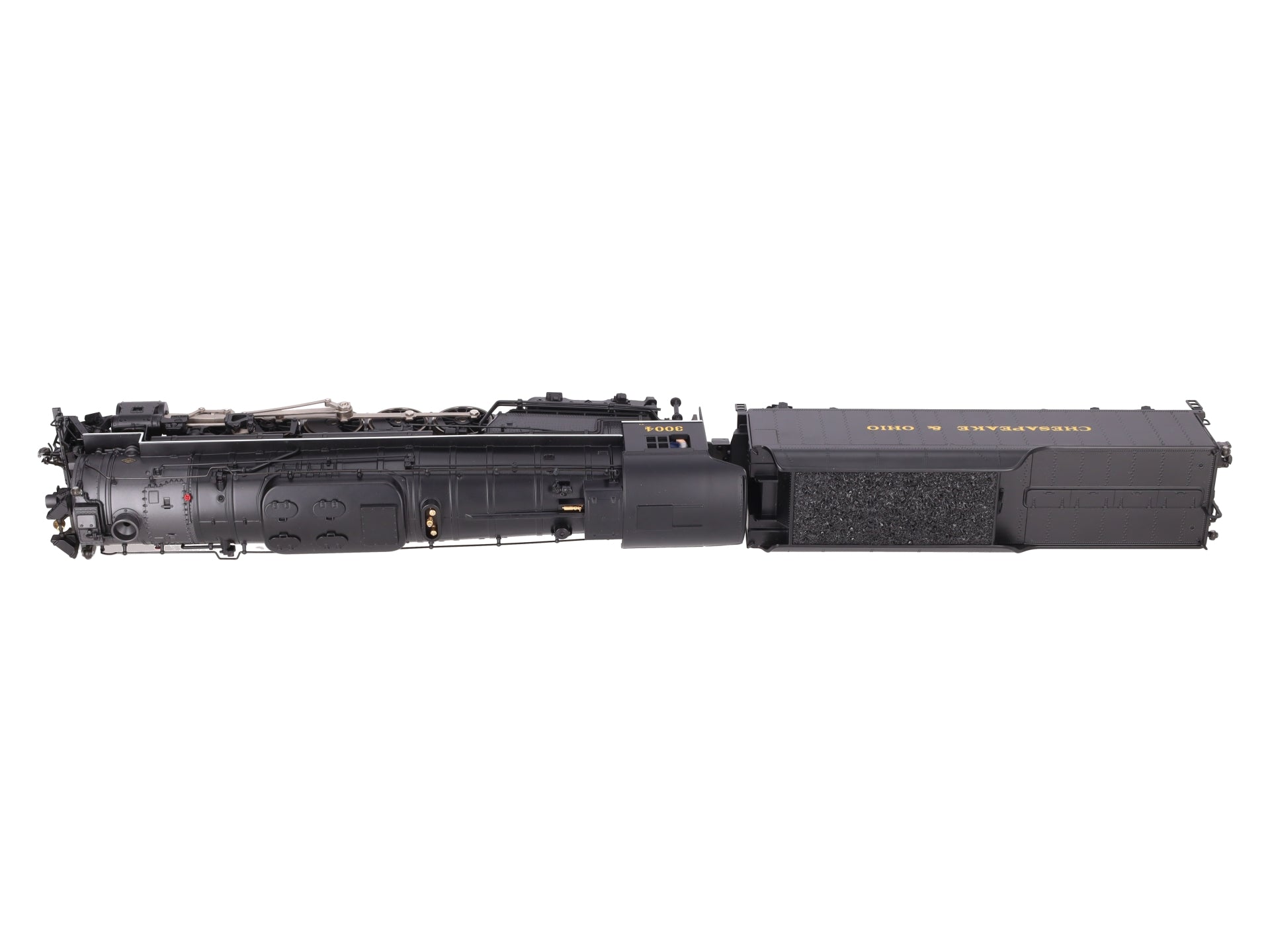 Lionel 6-28079 O Chesapeake & Ohio Texas 2-10-4 Steam Locomotive & Tender #3004 EX/Box