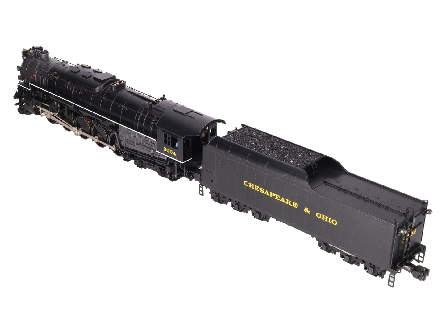 Lionel 6-28079 O Chesapeake & Ohio Texas 2-10-4 Steam Locomotive & Tender #3004 EX/Box