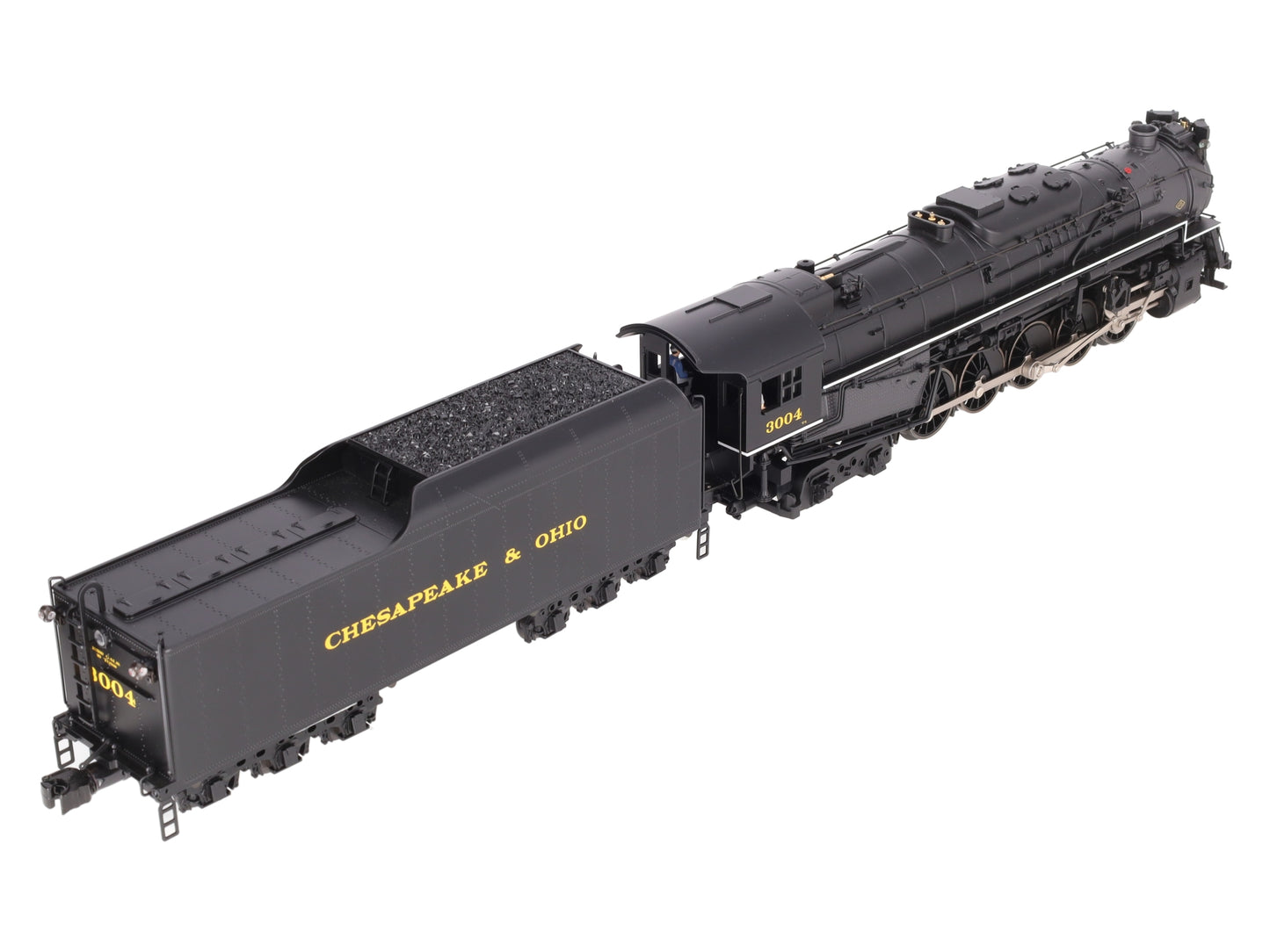 Lionel 6-28079 O Chesapeake & Ohio Texas 2-10-4 Steam Locomotive & Tender #3004 EX/Box