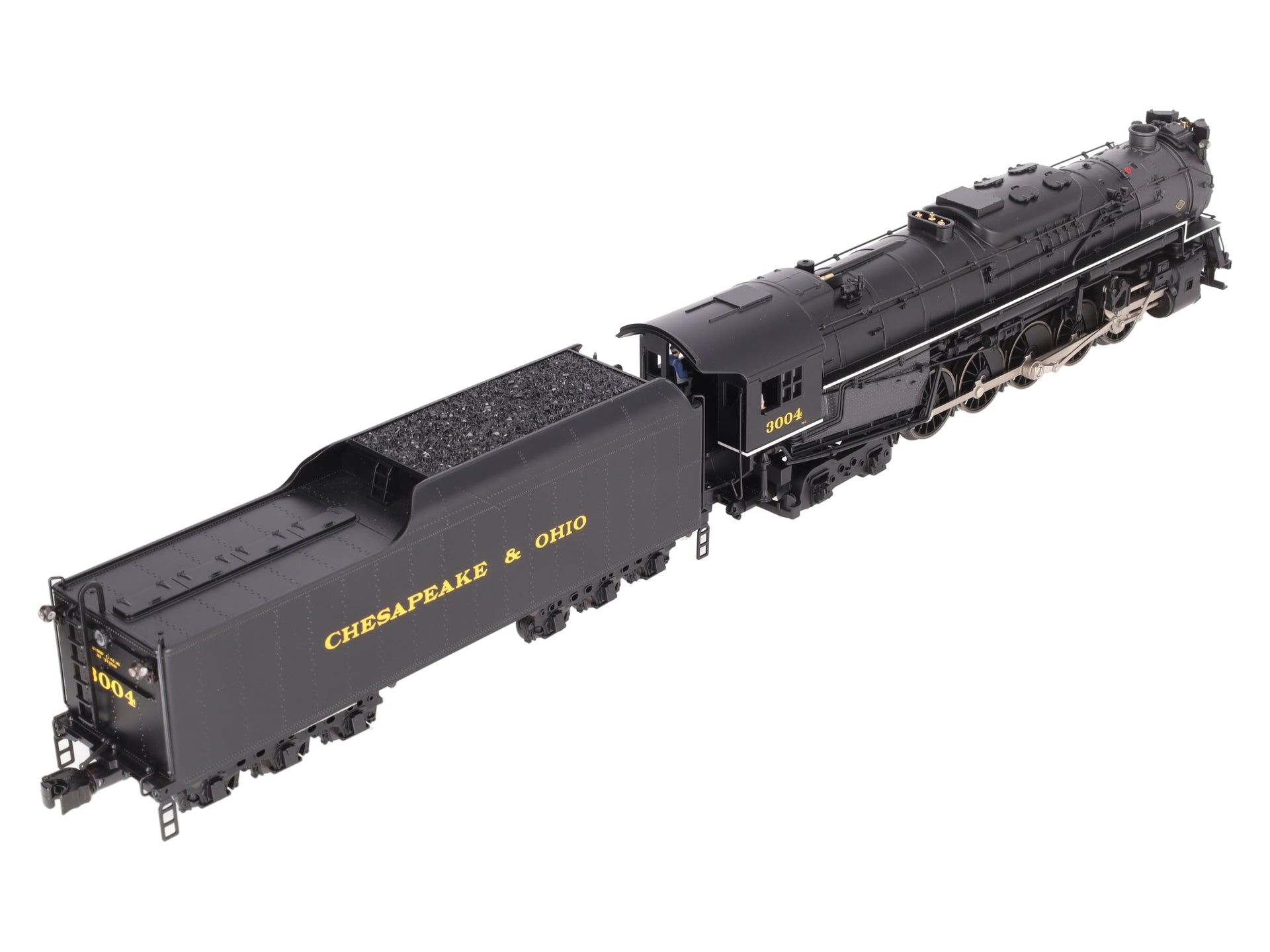 Lionel 6-28079 O Chesapeake & Ohio Texas 2-10-4 Steam Locomotive & Tender #3004 EX/Box