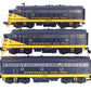 MTH 20-2741-1 C&O F-7 ABA Diesel Engine Set #7042/7043/7521 w/PS2 LN/Box