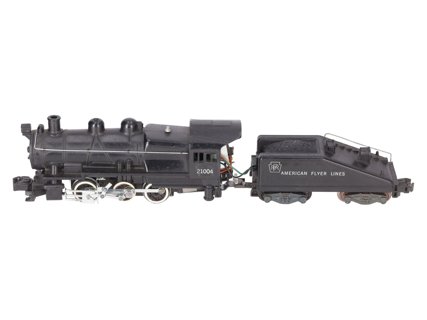 American Flyer 21004 Vintage S 0-6-0 Steam Switcher & Tender VG