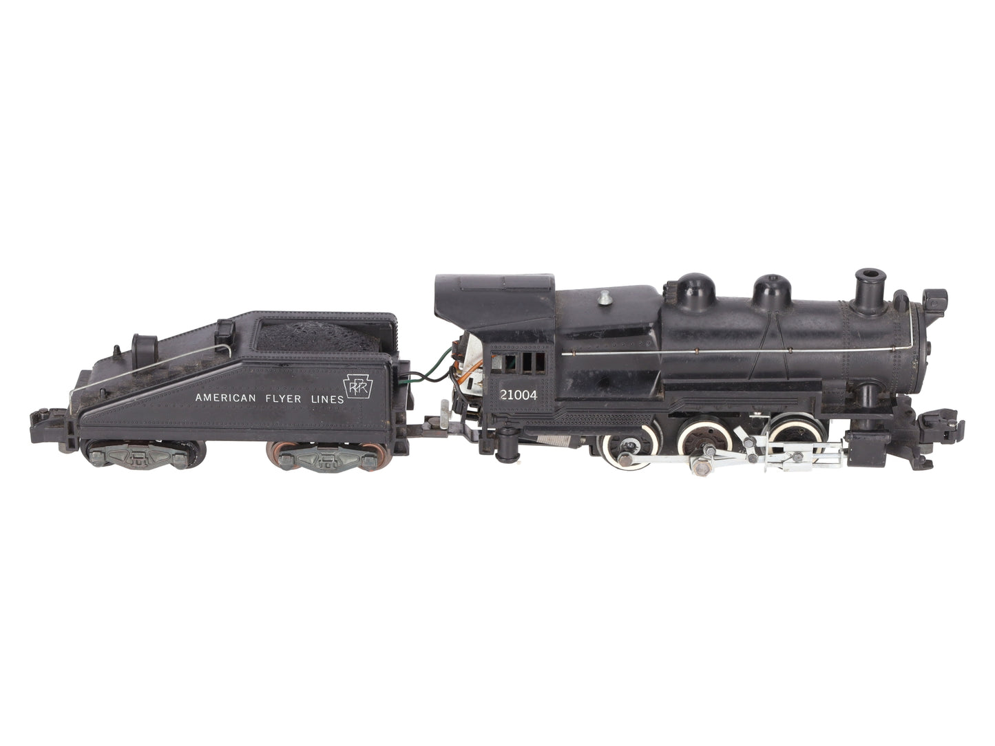 American Flyer 21004 Vintage S 0-6-0 Steam Switcher & Tender VG