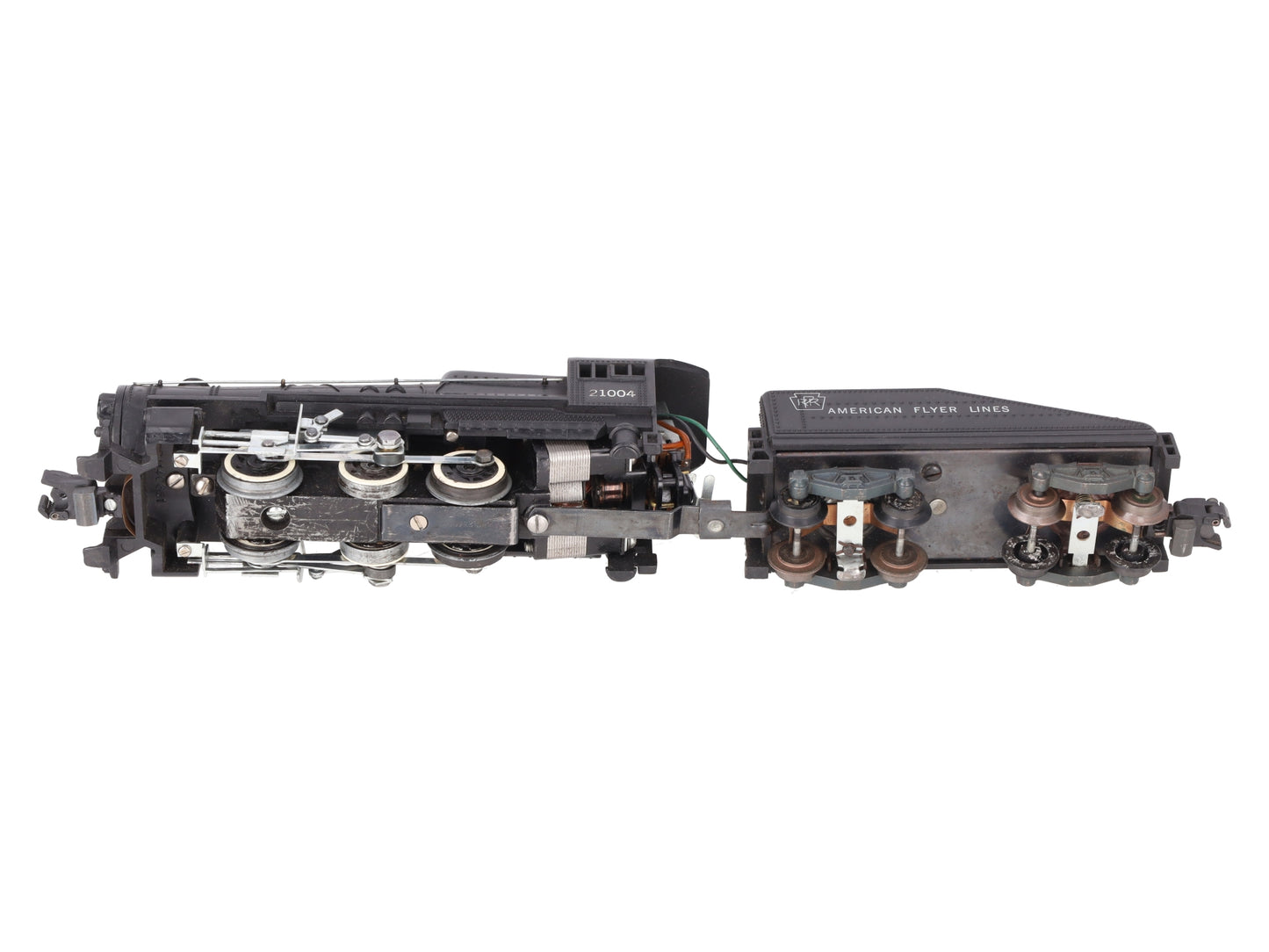 American Flyer 21004 Vintage S 0-6-0 Steam Switcher & Tender VG