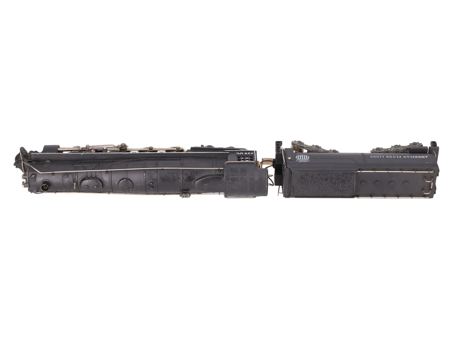 American Flyer 334DC Vintage S UP 4-8-4 Northern Die-Cast Steam Locomotive VG