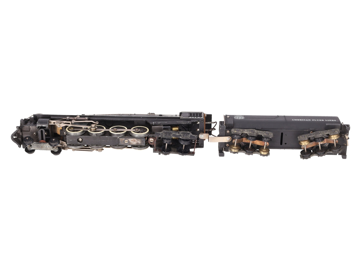 American Flyer 334DC Vintage S UP 4-8-4 Northern Die-Cast Steam Locomotive VG