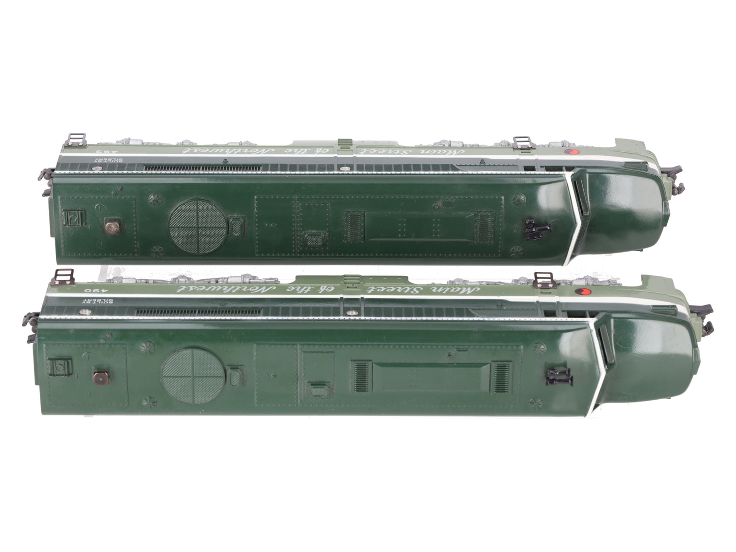 American Flyer 4913 VIntage S Northern Pacific AA Diesel Locomotive Set VG