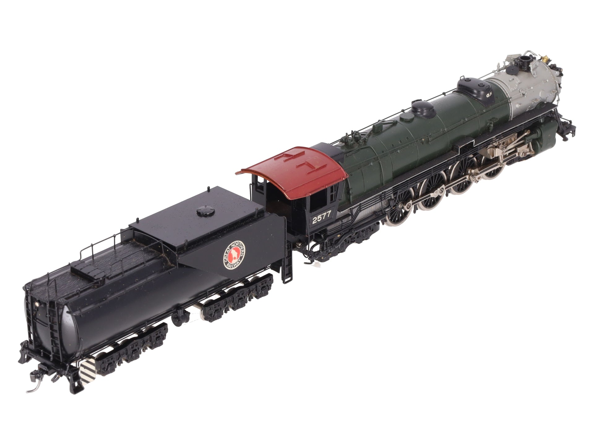Tenshodo 143 HO BRASS Great Northern 4-8-4 Class S-2 Steam Loco & Tender w/ DCC EX/Box