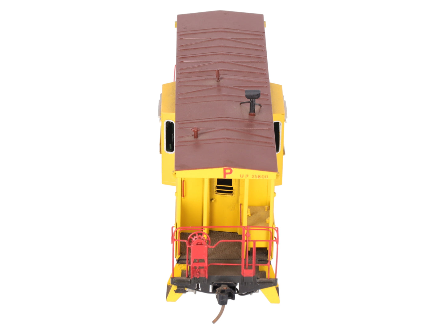 Overland 0011 O BRASS Union Pacific CA-11 Caboose w/ Full Interior (2-Rail) EX/Box