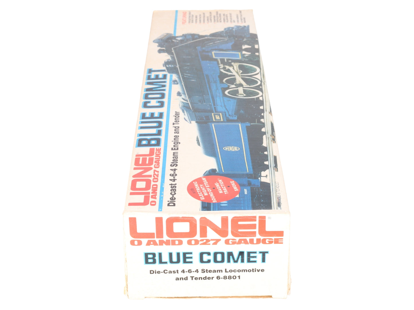 Lionel 6-8801 O Gauge Blue Comet 4-6-4 Steam Locomotive & Tender #8801 EX/Box