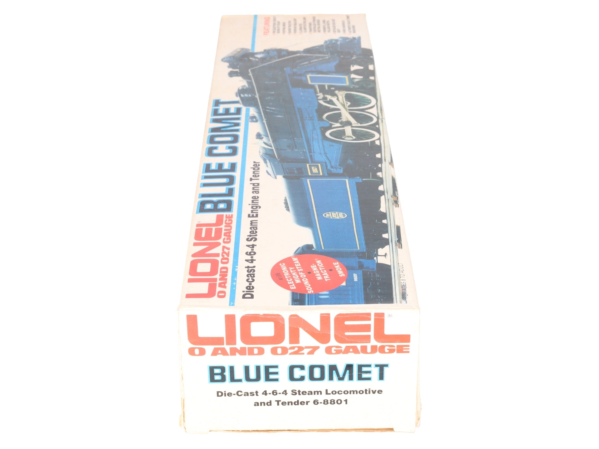 Lionel 6-8801 O Gauge Blue Comet 4-6-4 Steam Locomotive & Tender #8801 EX/Box