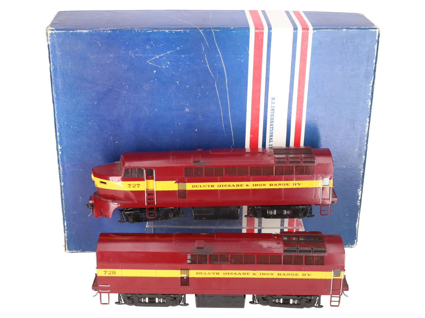 NJ Custom Brass 5770A O Northern Pacific “Shark” BP-20 A&B Diesel Locomotive/Box