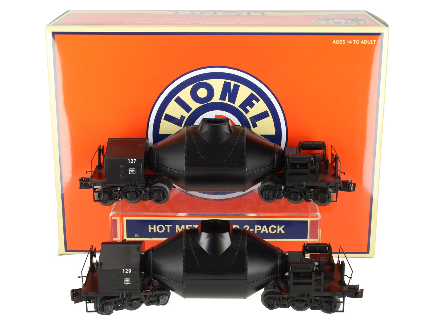 Lionel 6-83478 O Bethlehem Steel Hot Metal Car (2) EX/Box