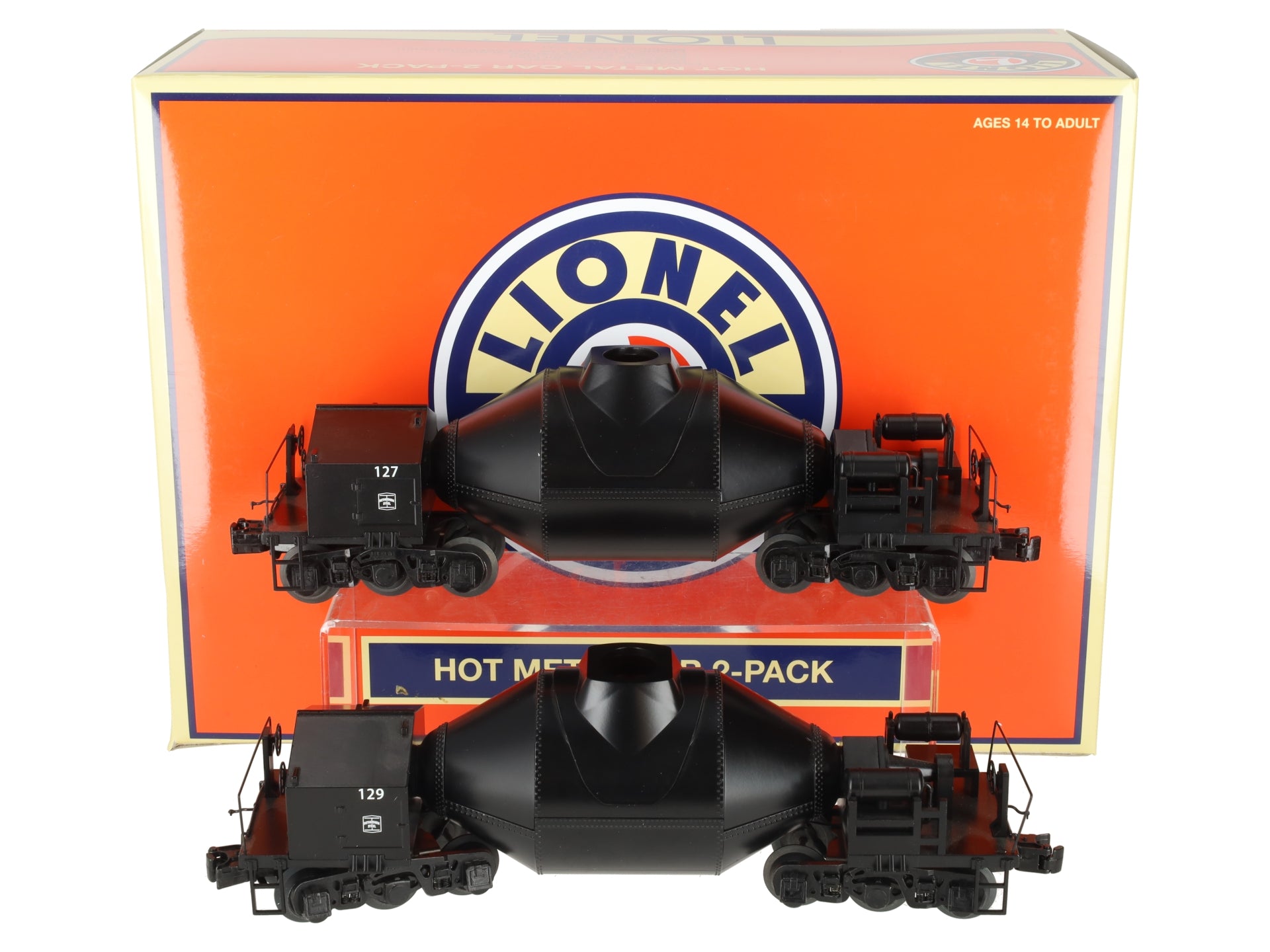 Lionel 6-83478 O Bethlehem Steel Hot Metal Car (2) EX/Box