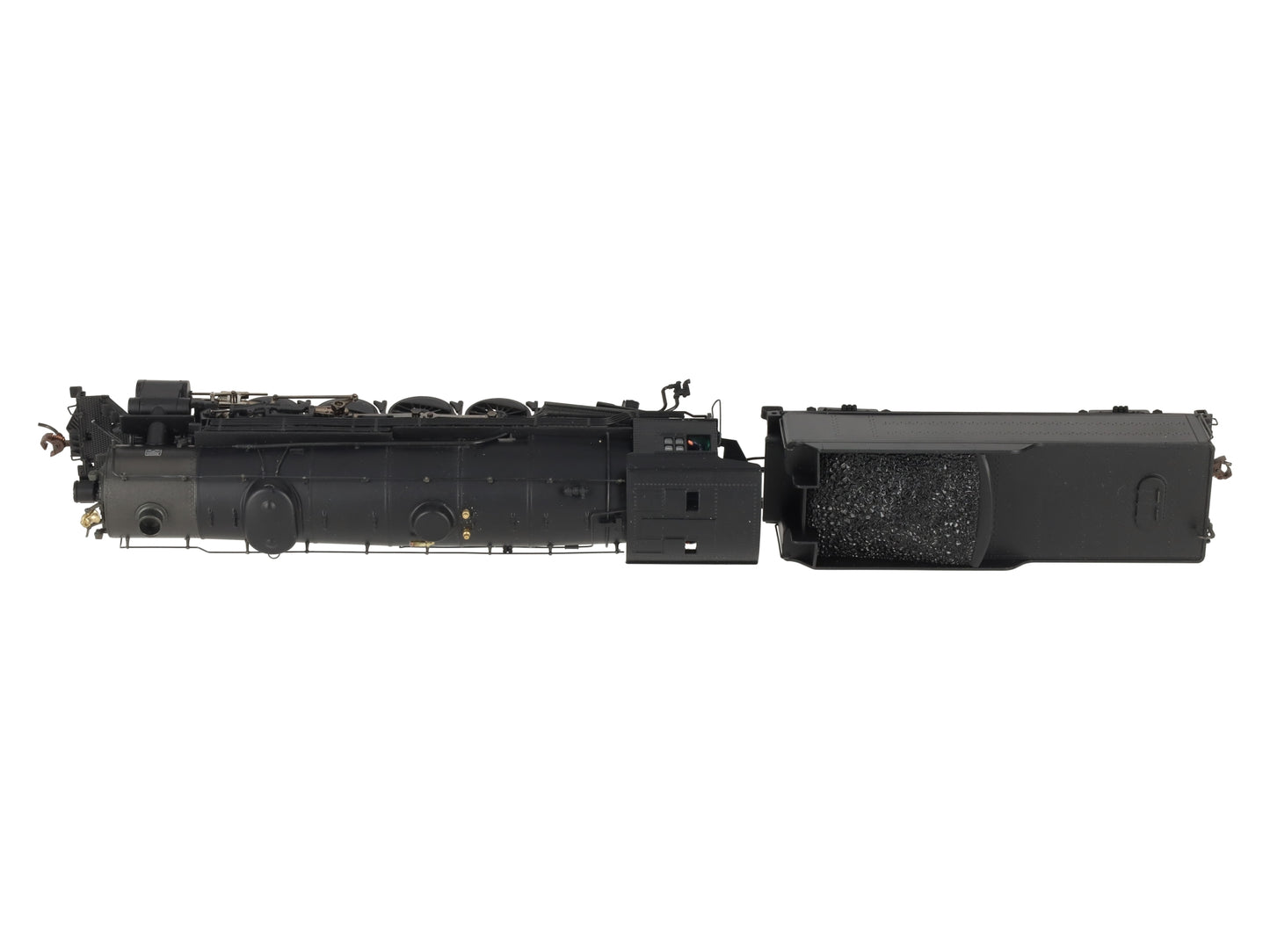 Bachmann 82501 HO Unlettered 4-8-2 Steam Locomotive & Tender EX/Box