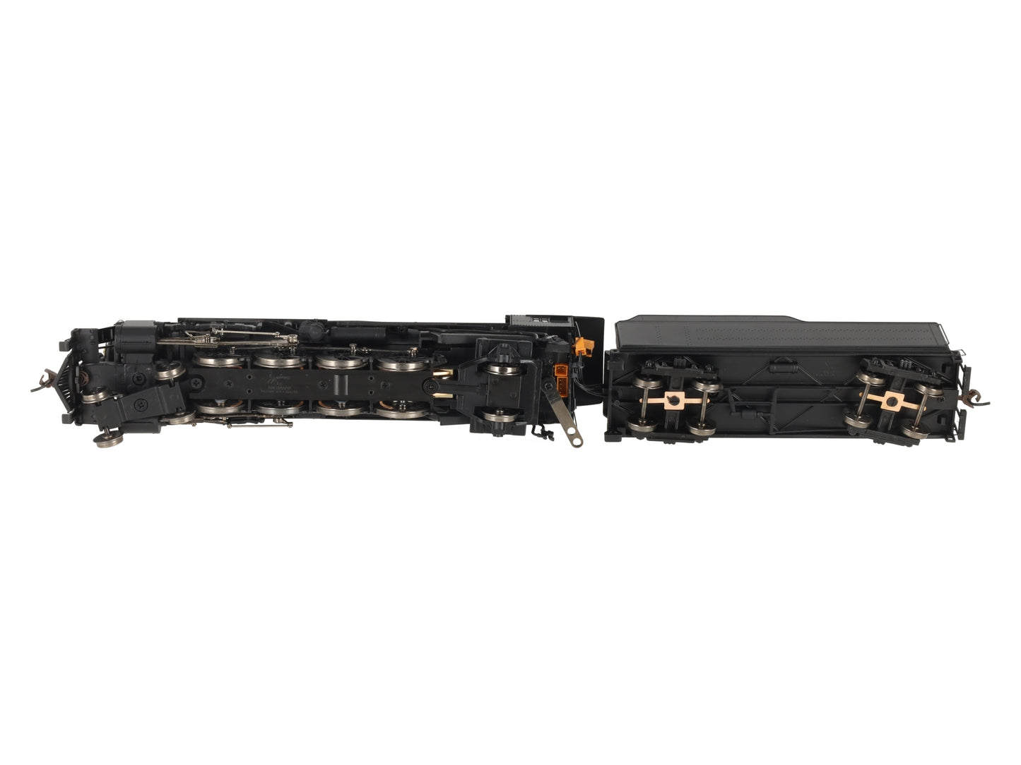 Bachmann 82501 HO Unlettered 4-8-2 Steam Locomotive & Tender EX/Box