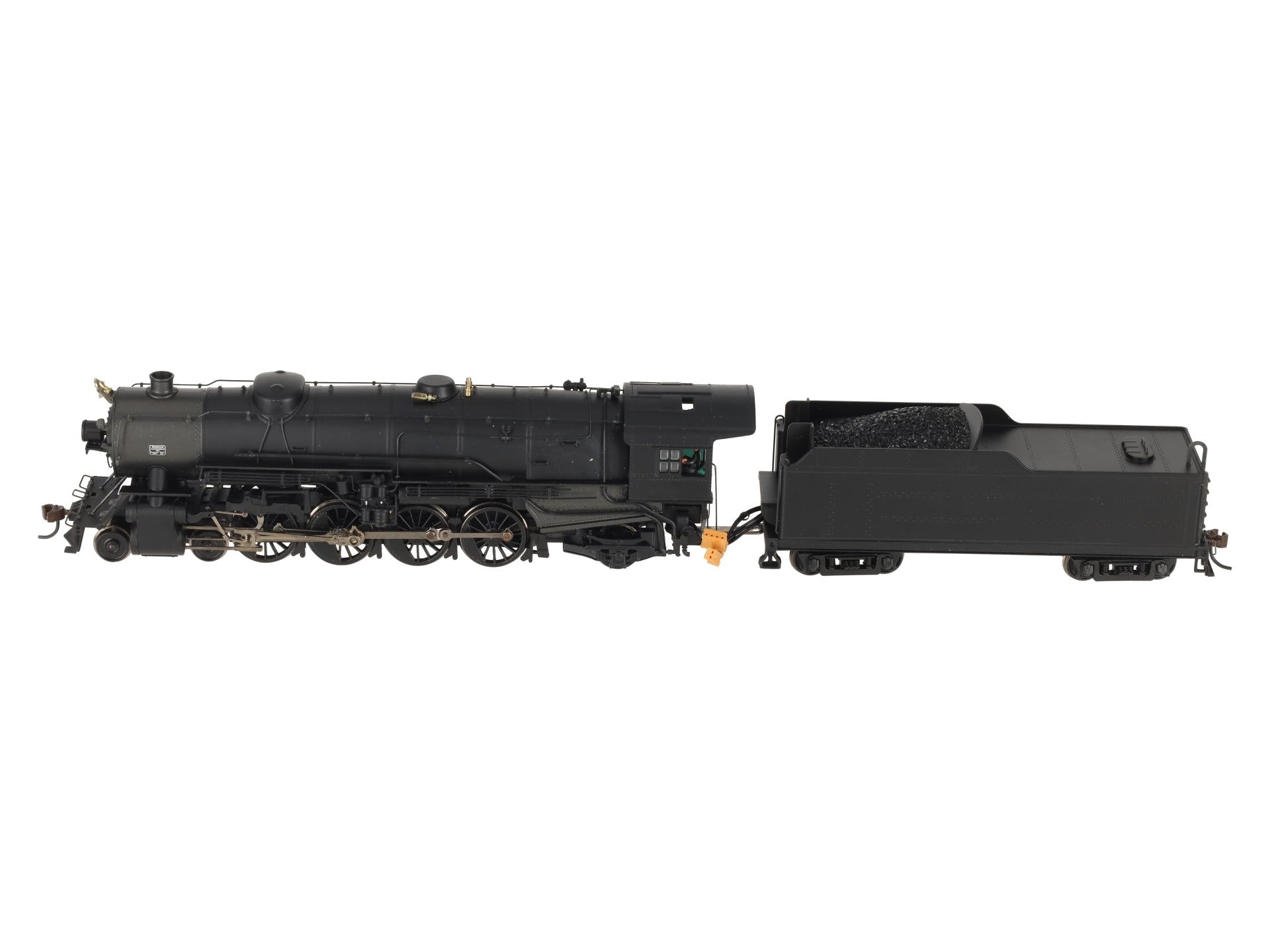 Bachmann 82501 HO Unlettered 4-8-2 Steam Locomotive & Tender EX/Box