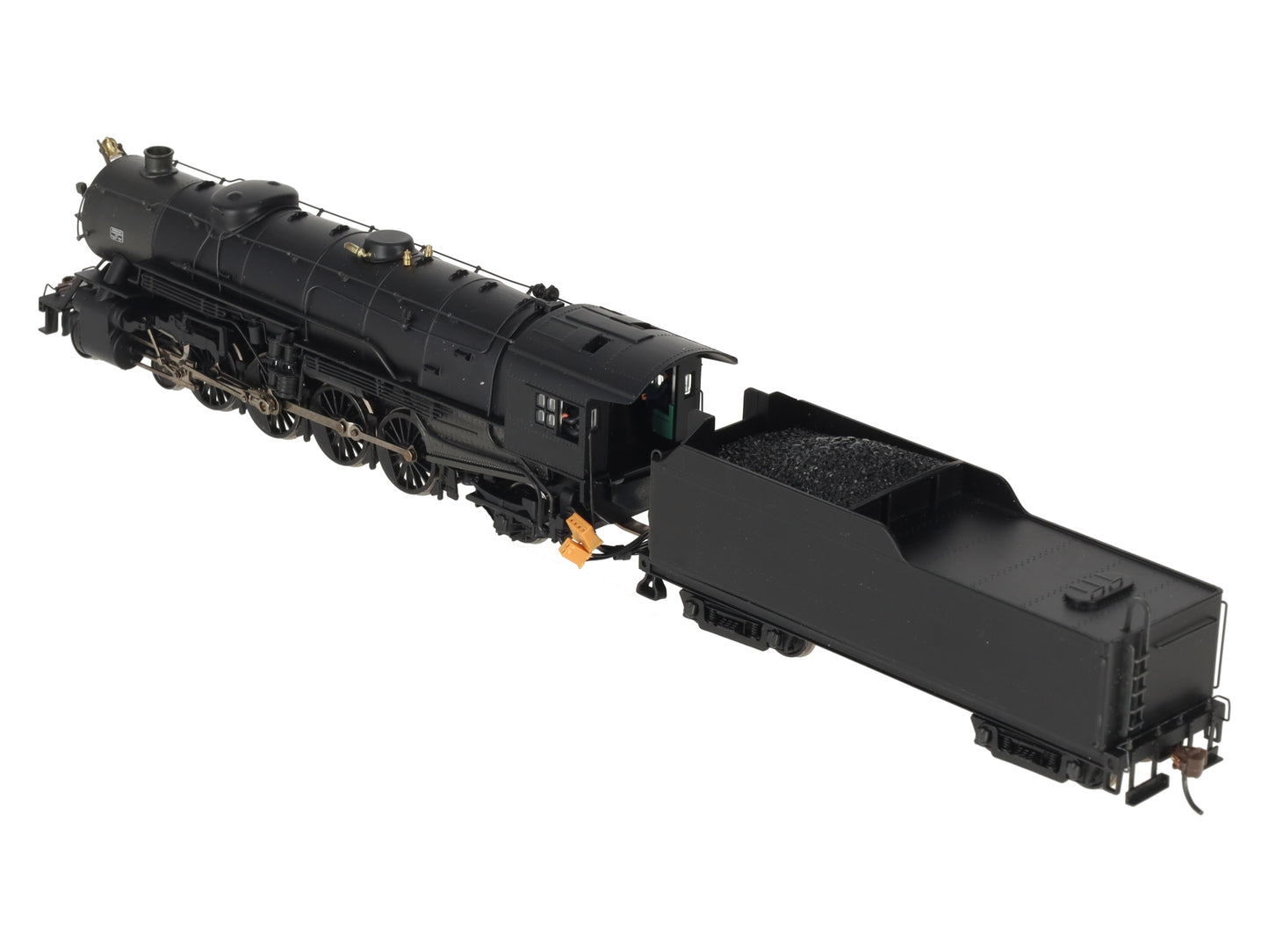 Bachmann 82501 HO Unlettered 4-8-2 Steam Locomotive & Tender EX/Box