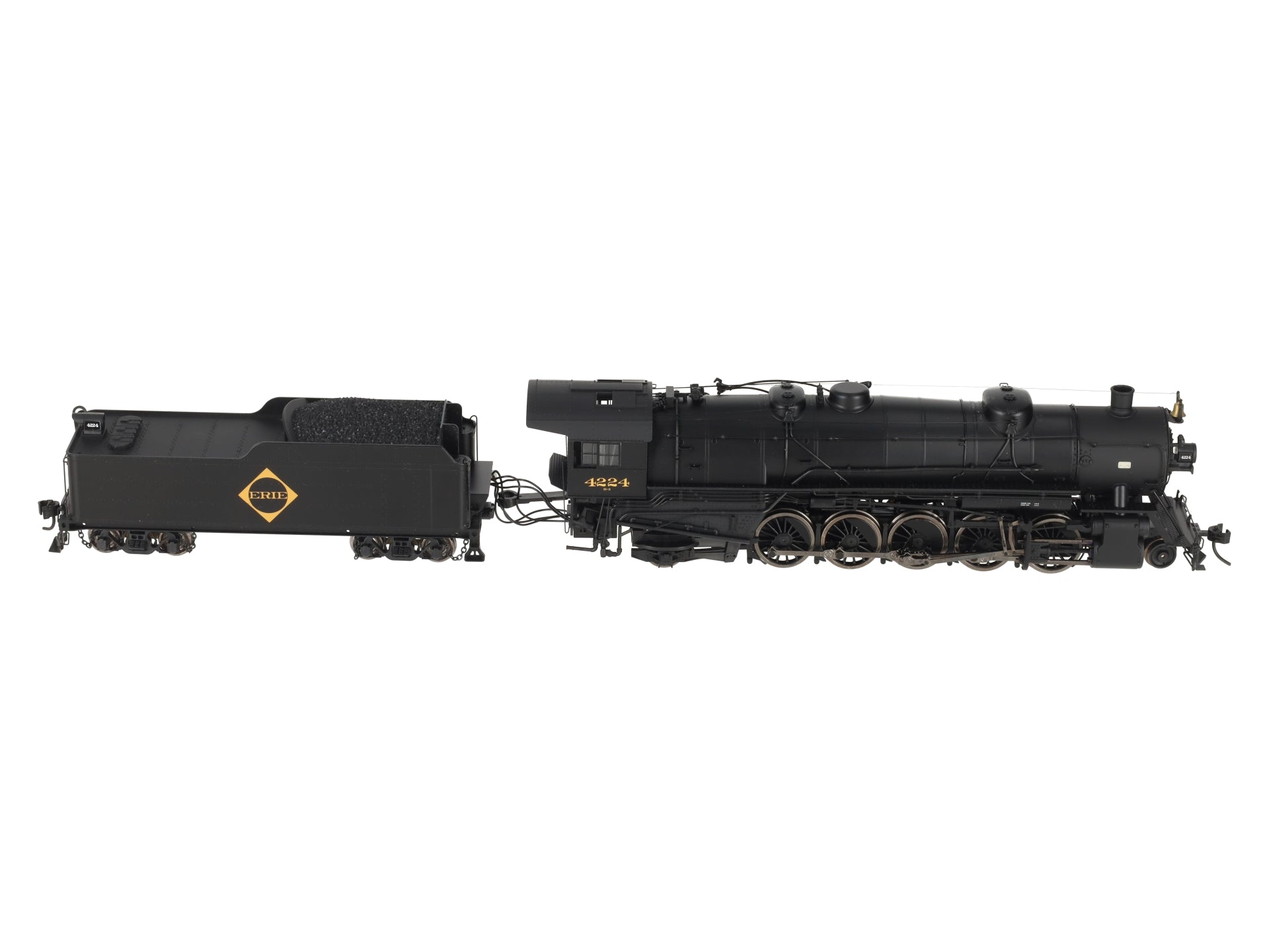 Proto 2000 920-60007 HO Erie 2-10-2 Steam Loco & Tender #4224 EX/Box