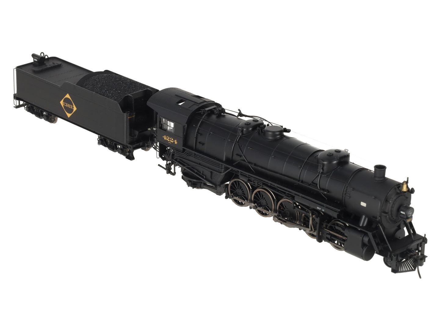 Proto 2000 920-60007 HO Erie 2-10-2 Steam Loco & Tender #4224 EX/Box