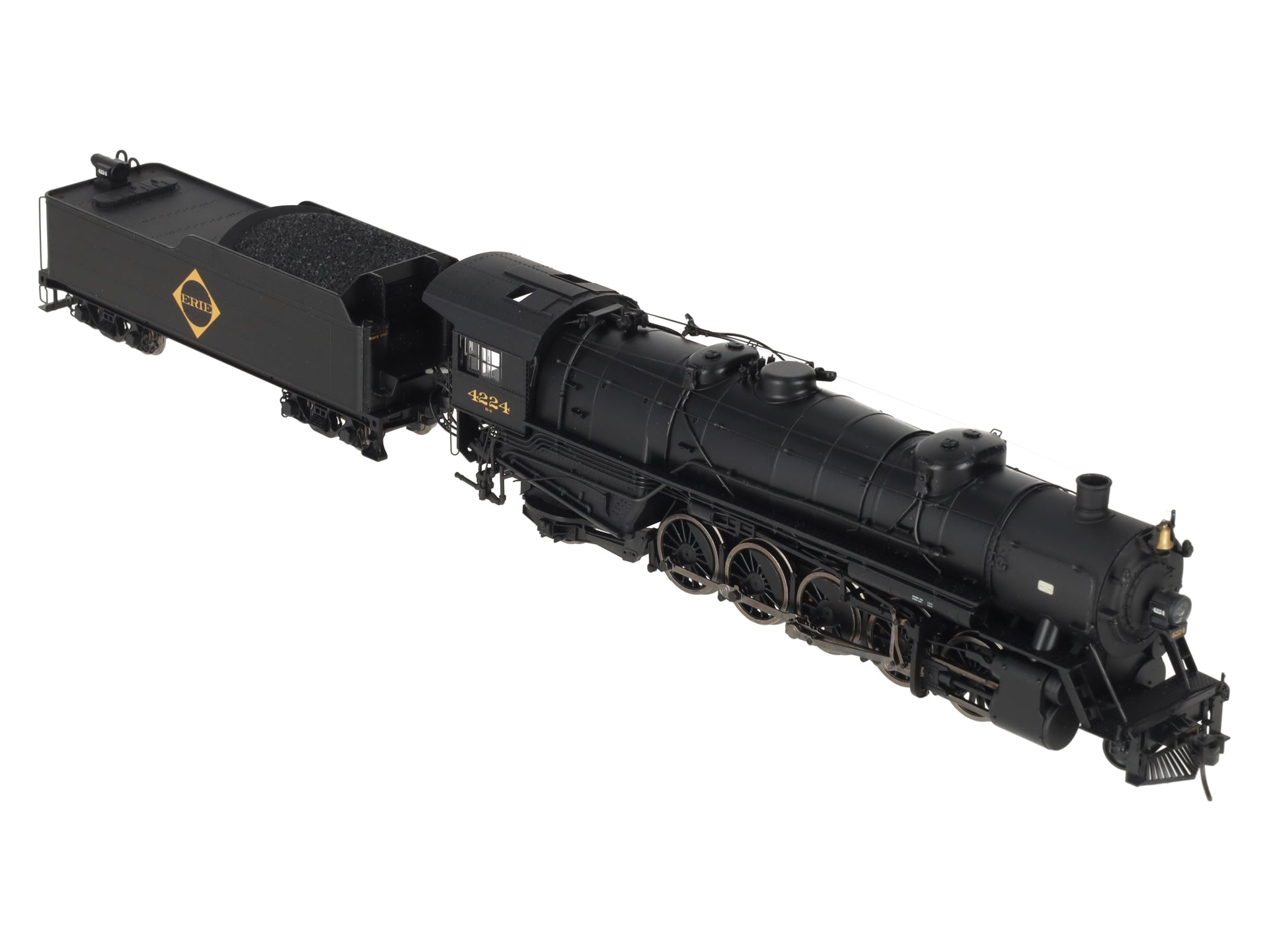 Proto 2000 920-60007 HO Erie 2-10-2 Steam Loco & Tender #4224 EX/Box