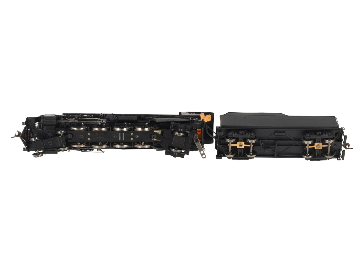 Bachmann 82501 HO Unlettered 4-8-2 Steam Locomotive & Tender EX/Box