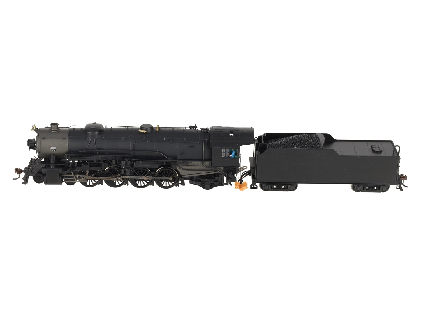 Bachmann 82501 HO Unlettered 4-8-2 Steam Locomotive & Tender EX/Box