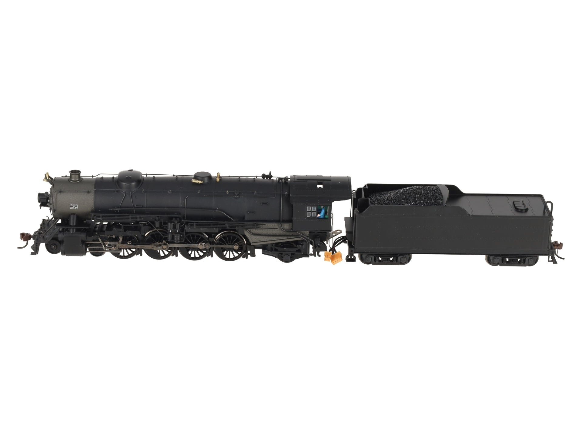 Bachmann 82501 HO Unlettered 4-8-2 Steam Locomotive & Tender EX/Box