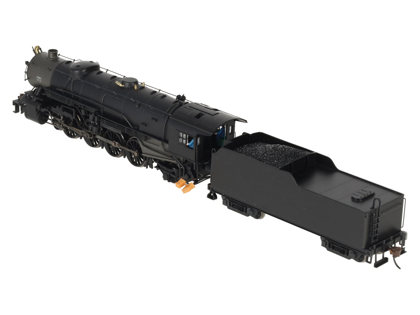 Bachmann 82501 HO Unlettered 4-8-2 Steam Locomotive & Tender EX/Box