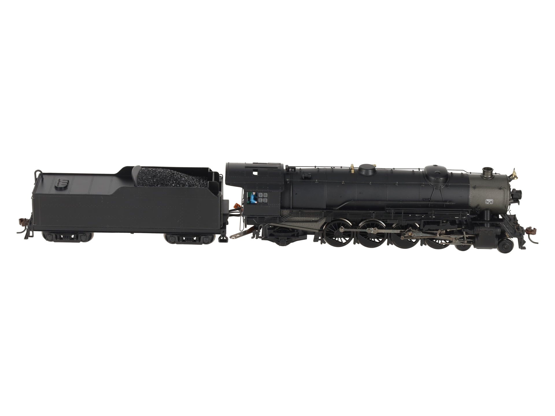 Bachmann 82501 HO Unlettered 4-8-2 Steam Locomotive & Tender EX/Box
