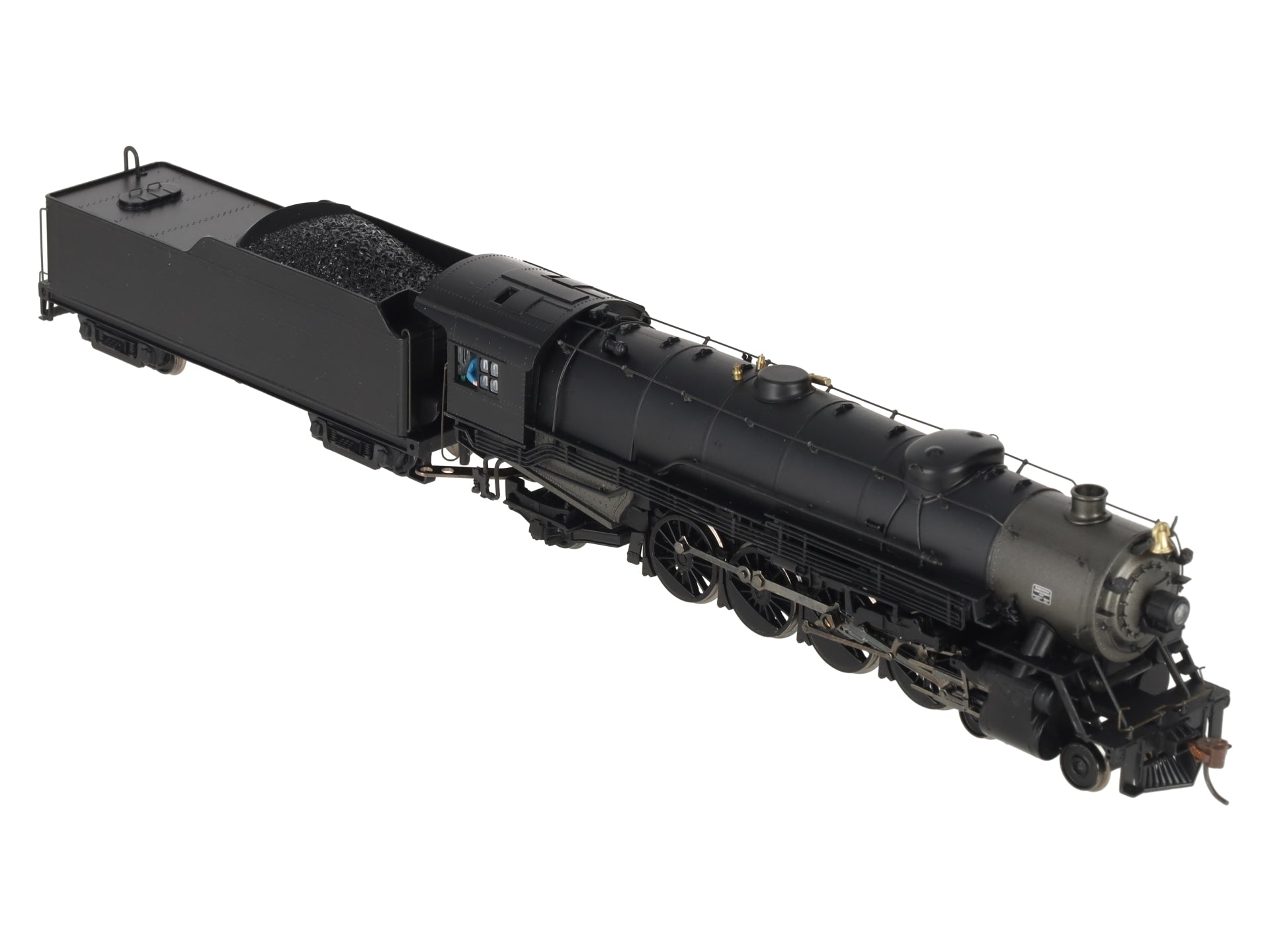 Bachmann 82501 HO Unlettered 4-8-2 Steam Locomotive & Tender EX/Box