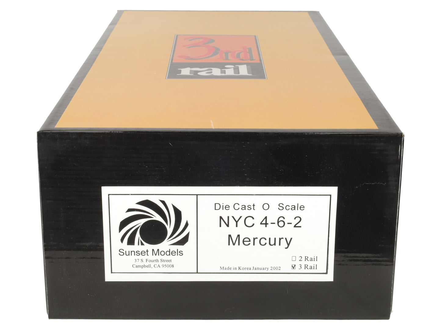 3rd Rail 6515 New York Central Mercury Steam Loco & Tender #6515 w/TMCC (3Rail) LN/Box