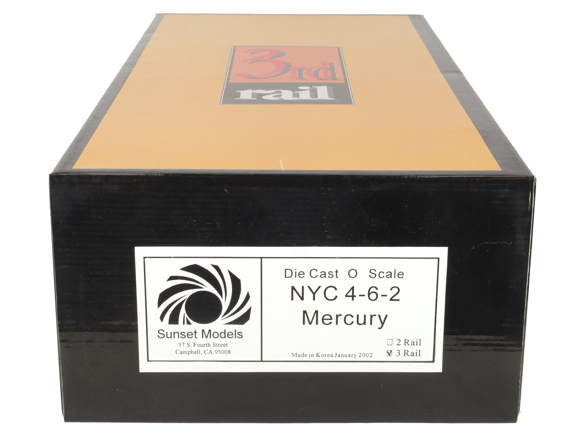 3rd Rail 6515 New York Central Mercury Steam Loco & Tender #6515 w/TMCC (3Rail) LN/Box