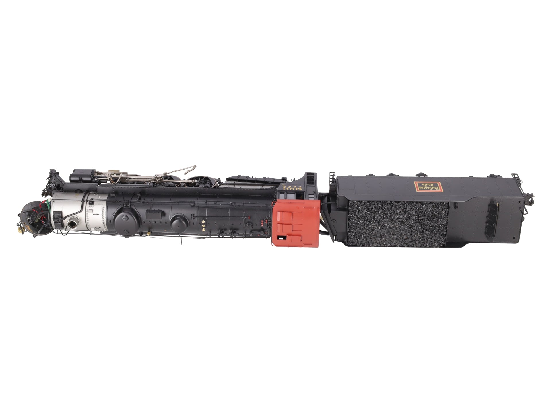 3rd Rail 4001 BRASS O Scale CB&Q S-4 4-6-4 Hudson Steam Loco & Tender #4001 VG/Box