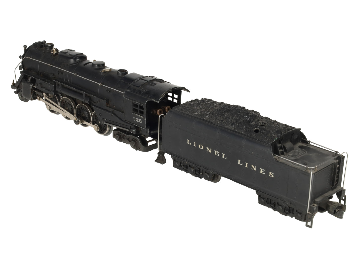 Lionel 726 Vintage O Berkshire 2-8-4 Steam Locomotive & 2426W Tender VG