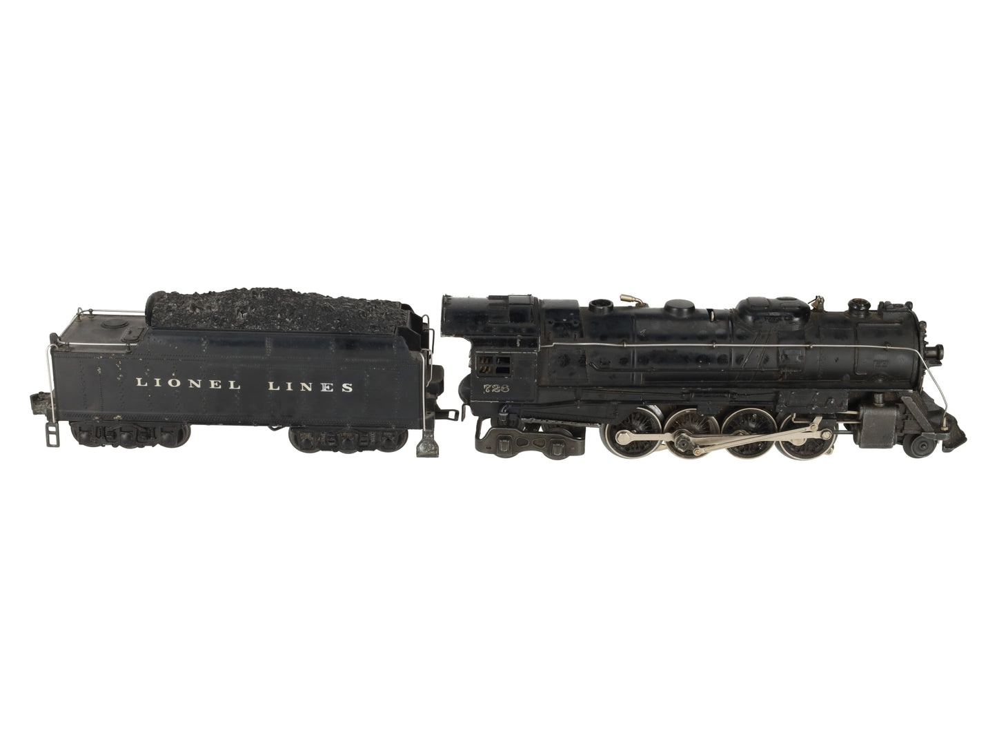 Lionel 726 Vintage O Berkshire 2-8-4 Steam Locomotive & 2426W Tender VG