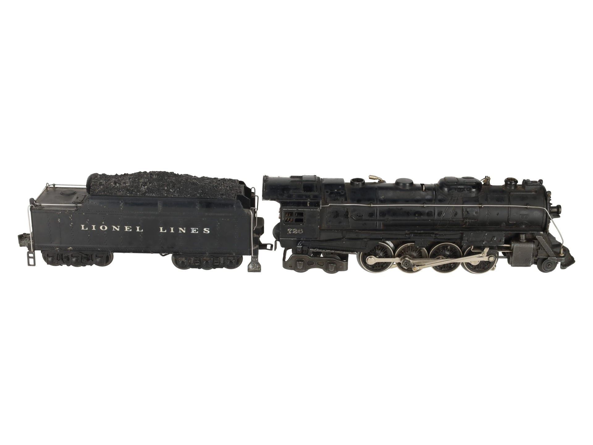 Lionel 726 Vintage O Berkshire 2-8-4 Steam Locomotive & 2426W Tender VG
