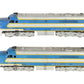 American Flyer 21920 Vintage S Missouri Pacific PA-1 AA Diesel Locomotive Set VG