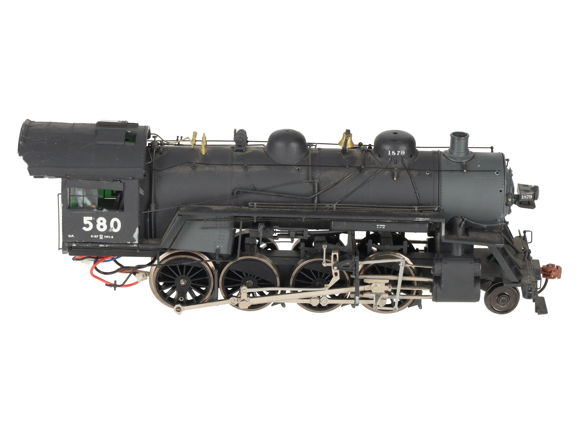 S-Helper 01066 S Scale UP 2-8-0 Steam Locomotive #580 VG