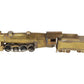 Generic Brass S Scale 2-8-2 Steam Locomotive & Tender VG