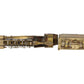 Generic Brass S Scale 2-8-2 Steam Locomotive & Tender VG