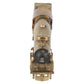Generic Brass S Scale 2-8-2 Steam Locomotive & Tender VG