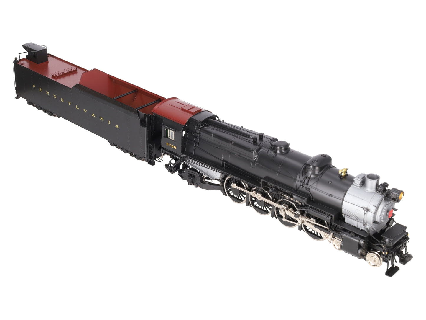 Overland OMI-0180.1 O BRASS Pennsylvania M1a 4-8-2 Steam Engine - 2 Rail/FP EX/Box