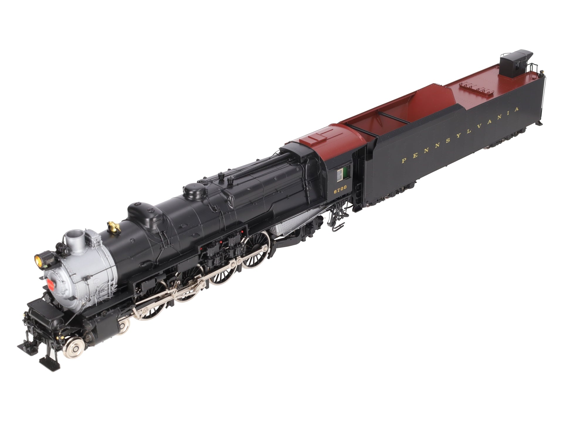 Overland OMI-0180.1 O BRASS Pennsylvania M1a 4-8-2 Steam Engine - 2 Rail/FP EX/Box