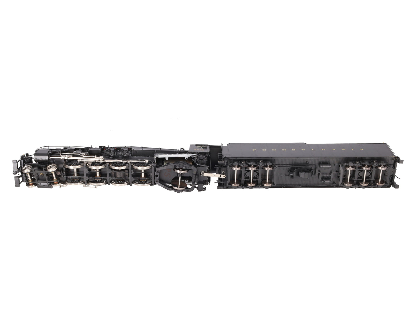 Overland OMI-0180.1 O BRASS Pennsylvania M1a 4-8-2 Steam Engine - 2 Rail/FP EX/Box