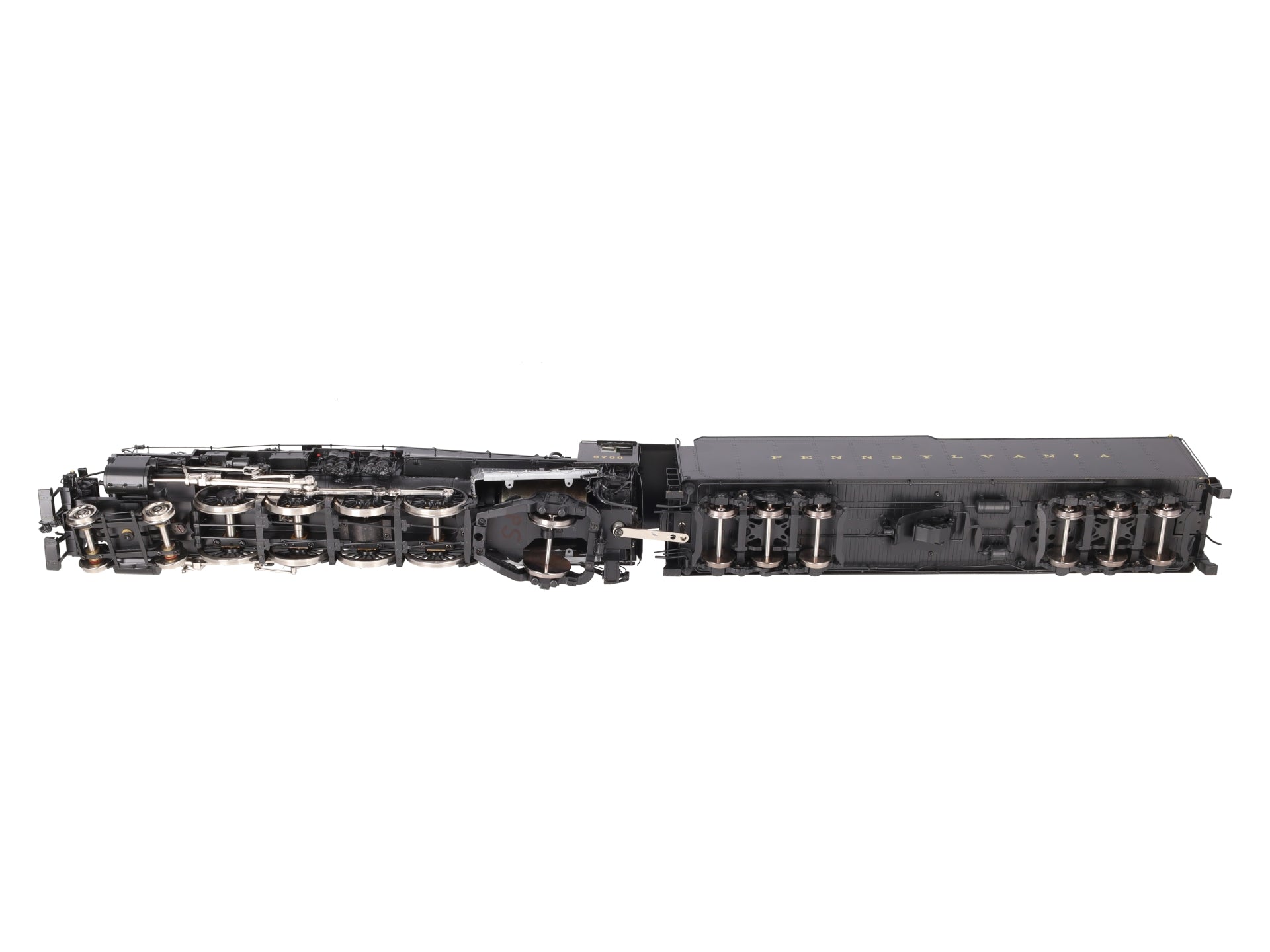 Overland OMI-0180.1 O BRASS Pennsylvania M1a 4-8-2 Steam Engine - 2 Rail/FP EX/Box
