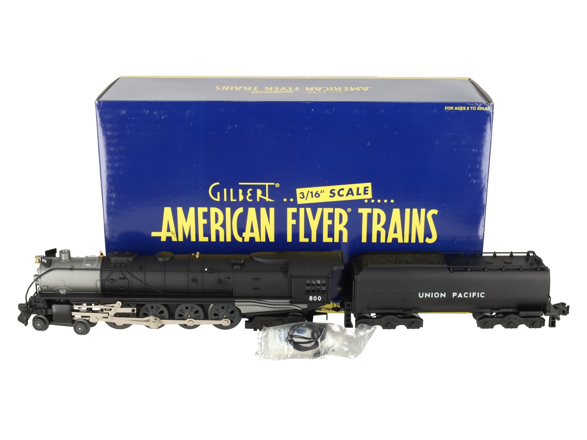 American Flyer 6-48047 S Union Pacific 4-8-4 Northern Steam Locomotive #800 LN/Box