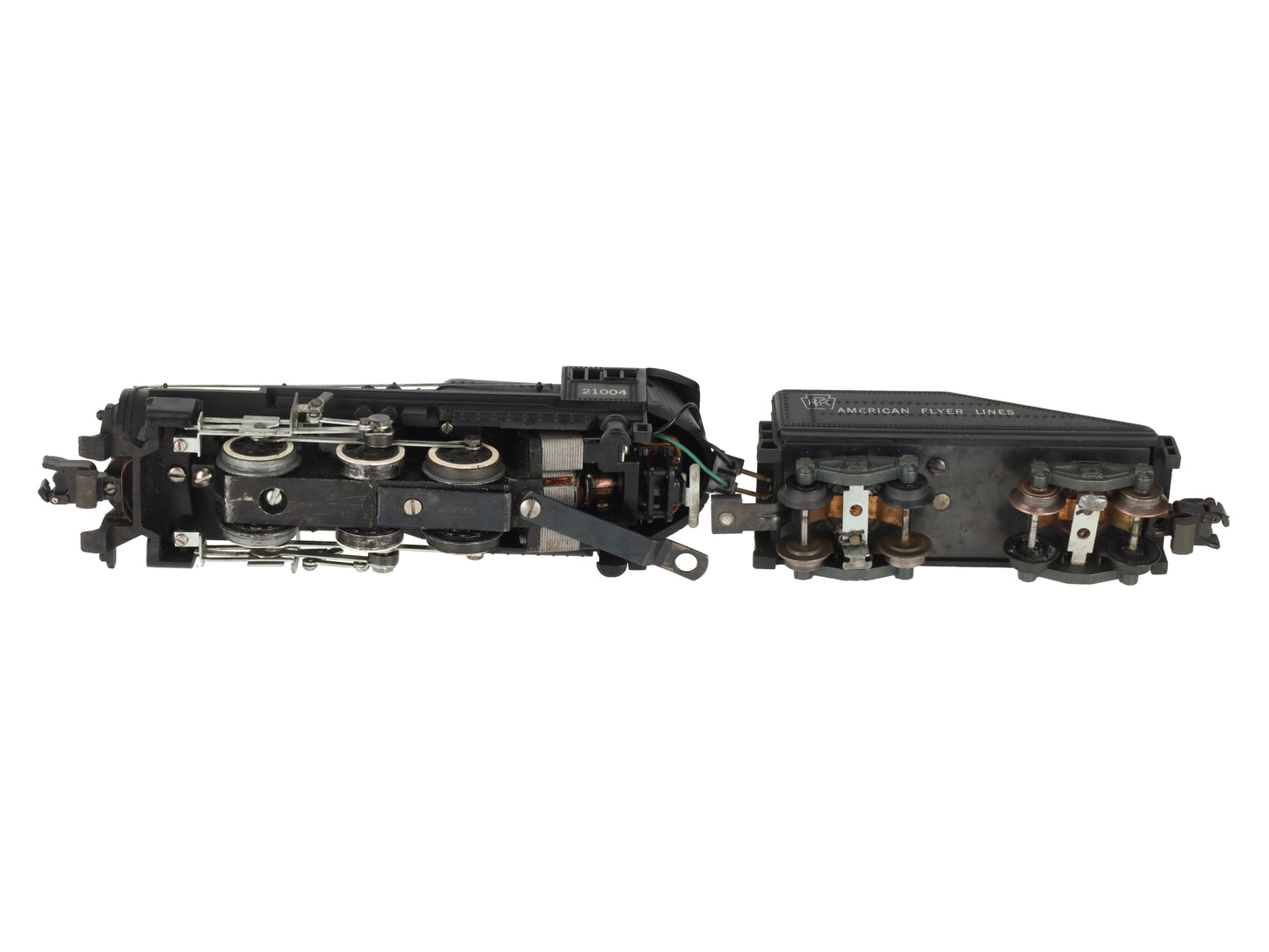 American Flyer 21004 Vintage S 0-6-0 Steam Switcher & Tender EX